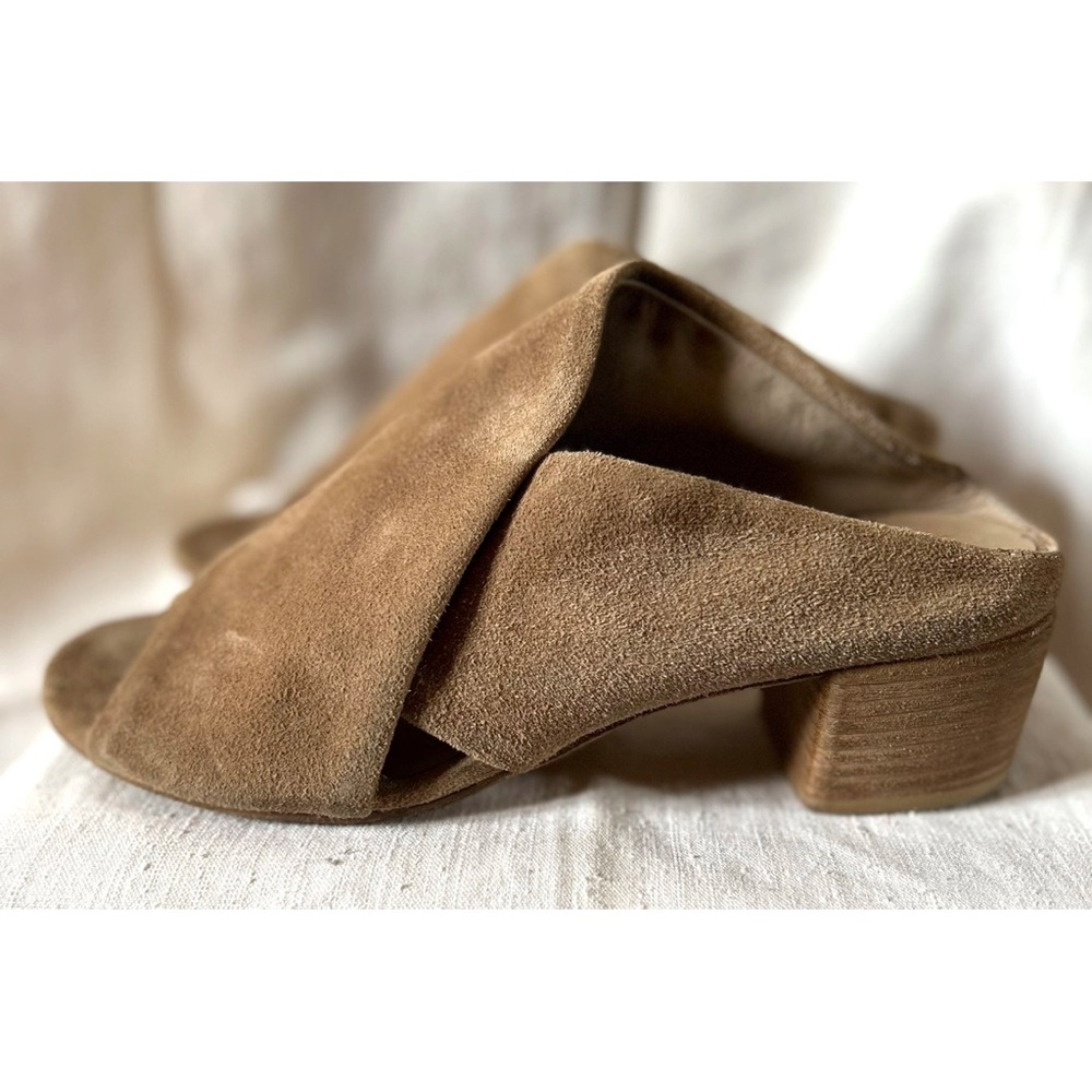 Marsèll tan suede mules 37